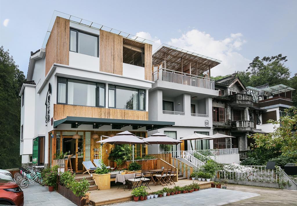 Hangzhou Puyu Travelling With Hotel Eksteriør billede